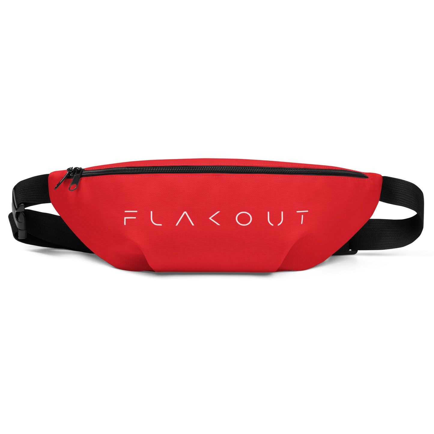 Unisex Water-resistant Fanny Pack - Red - FLAKOUT