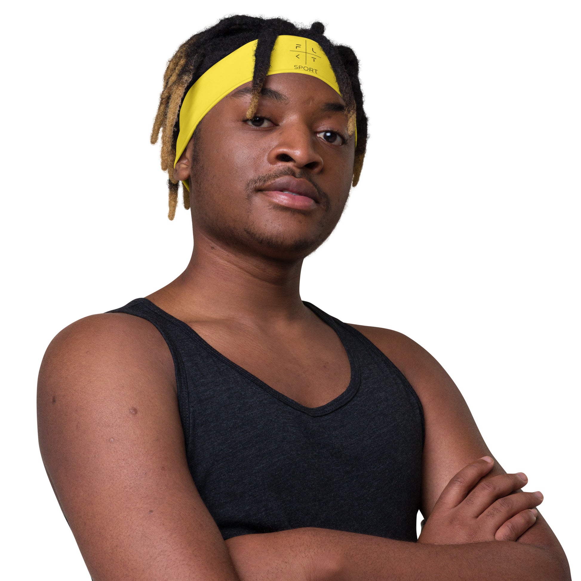 FLAKOUT Sport Unisex Headband - Yellow - FLAKOUT