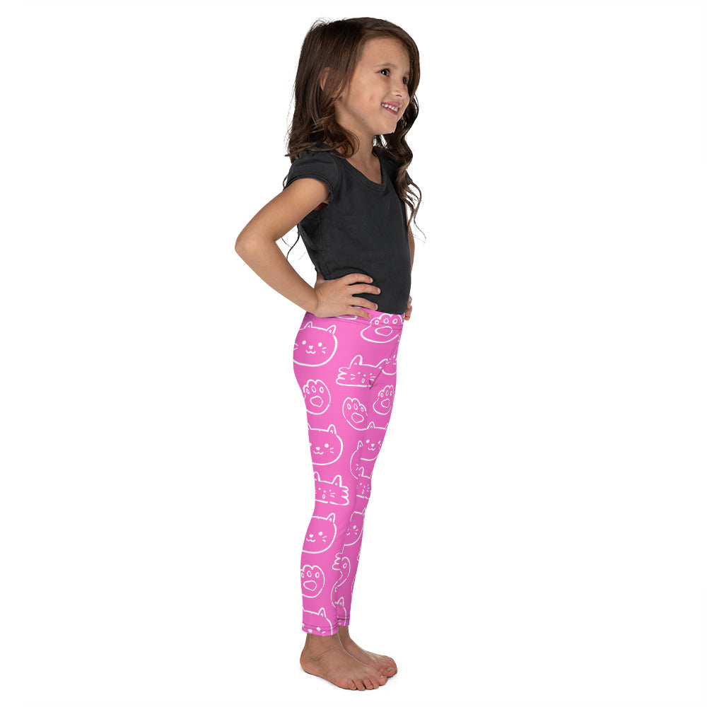 Kitten Ensemble Girl's Leggings - FLAKOUT