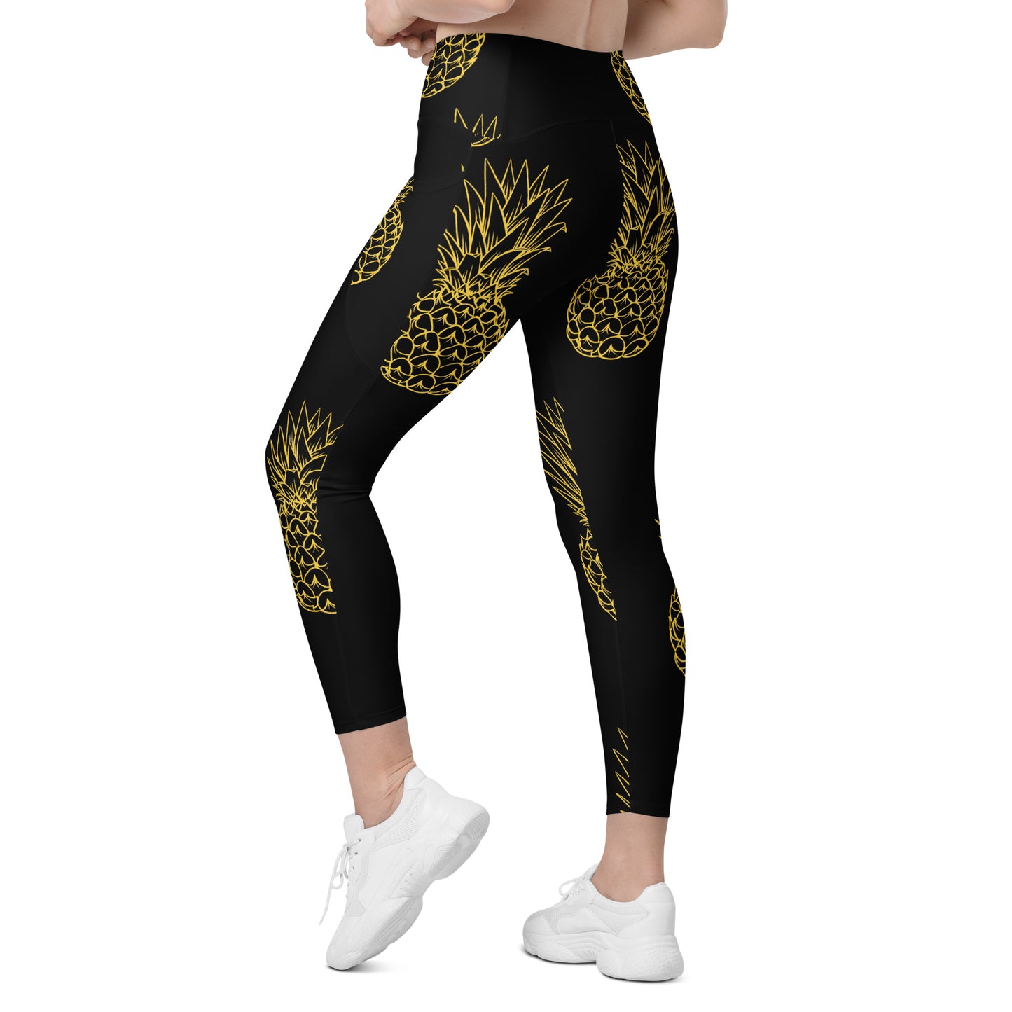 Pineapple Bliss Women's Leggings With Pockets - FLAKOUT