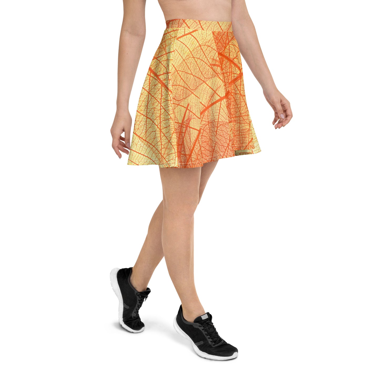 Vermilion Wisps Women's Skater Skirt - FLAKOUT