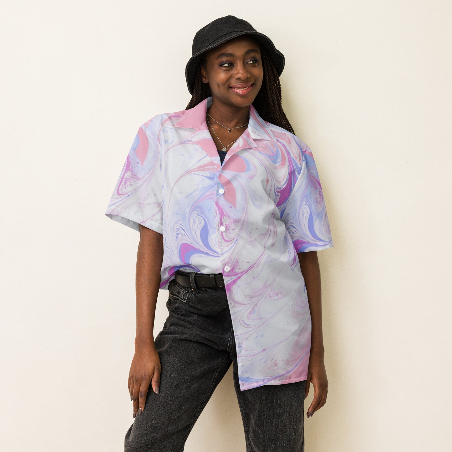 Fluid Colors Flair Button Shirt - FLAKOUT