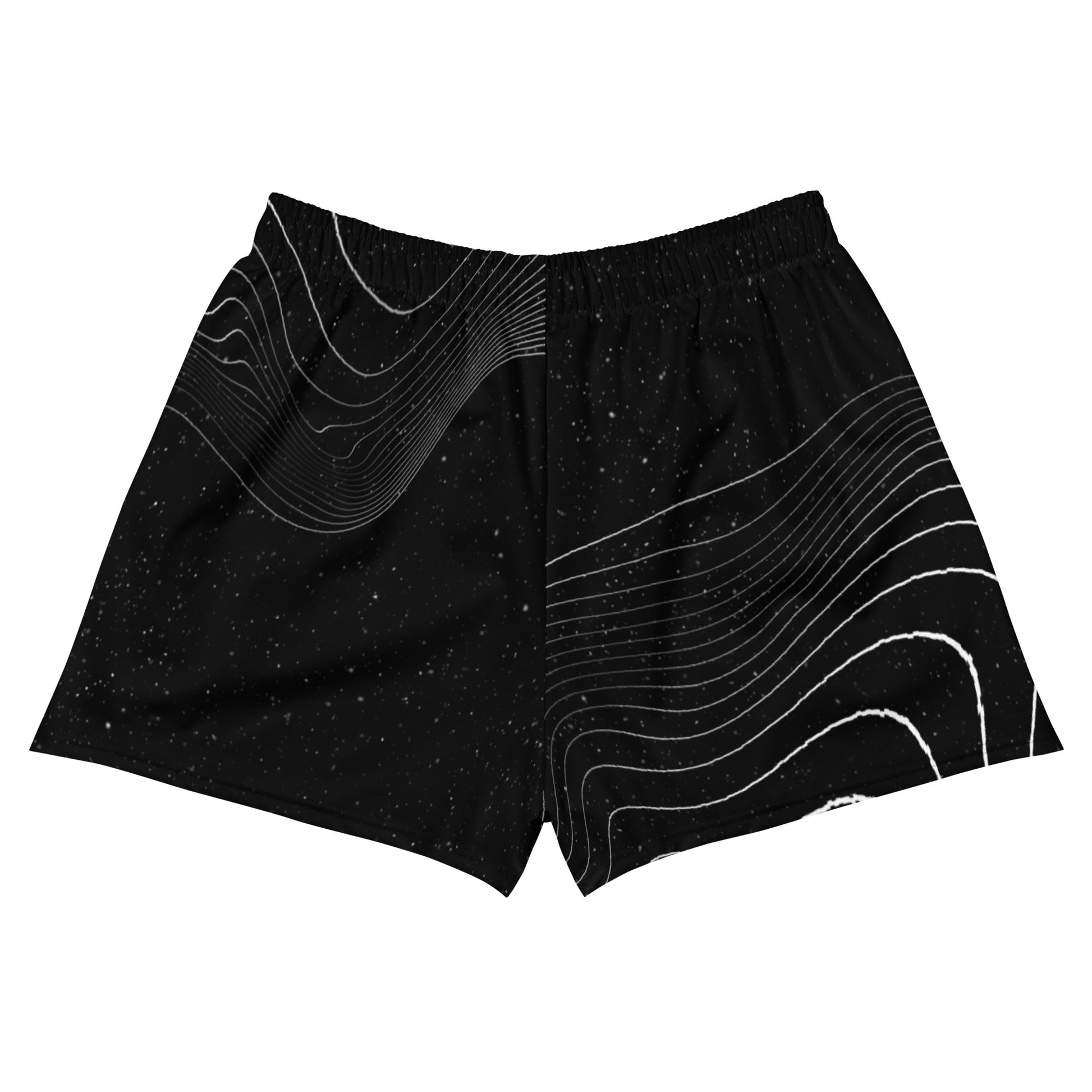 Noir Stripes Athletic Shorts - FLAKOUT