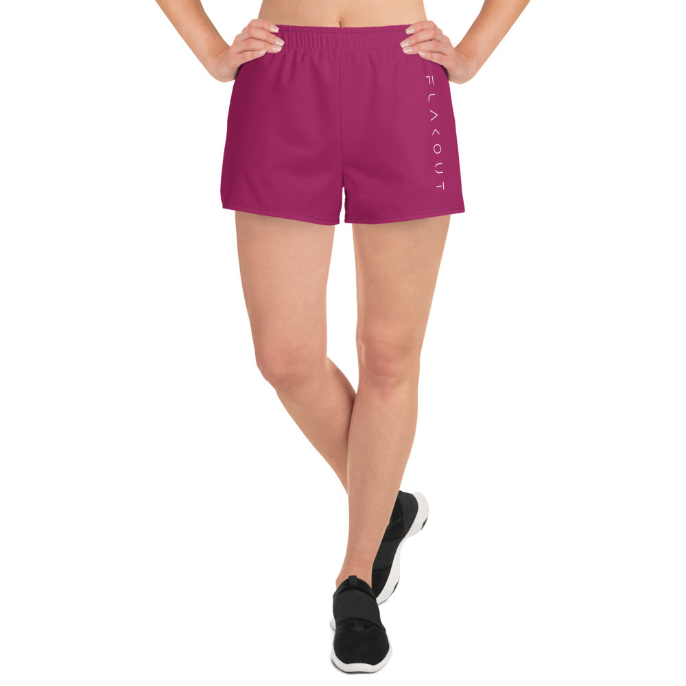 Berry Blush Women’s Recycled Shorts - FLAKOUT