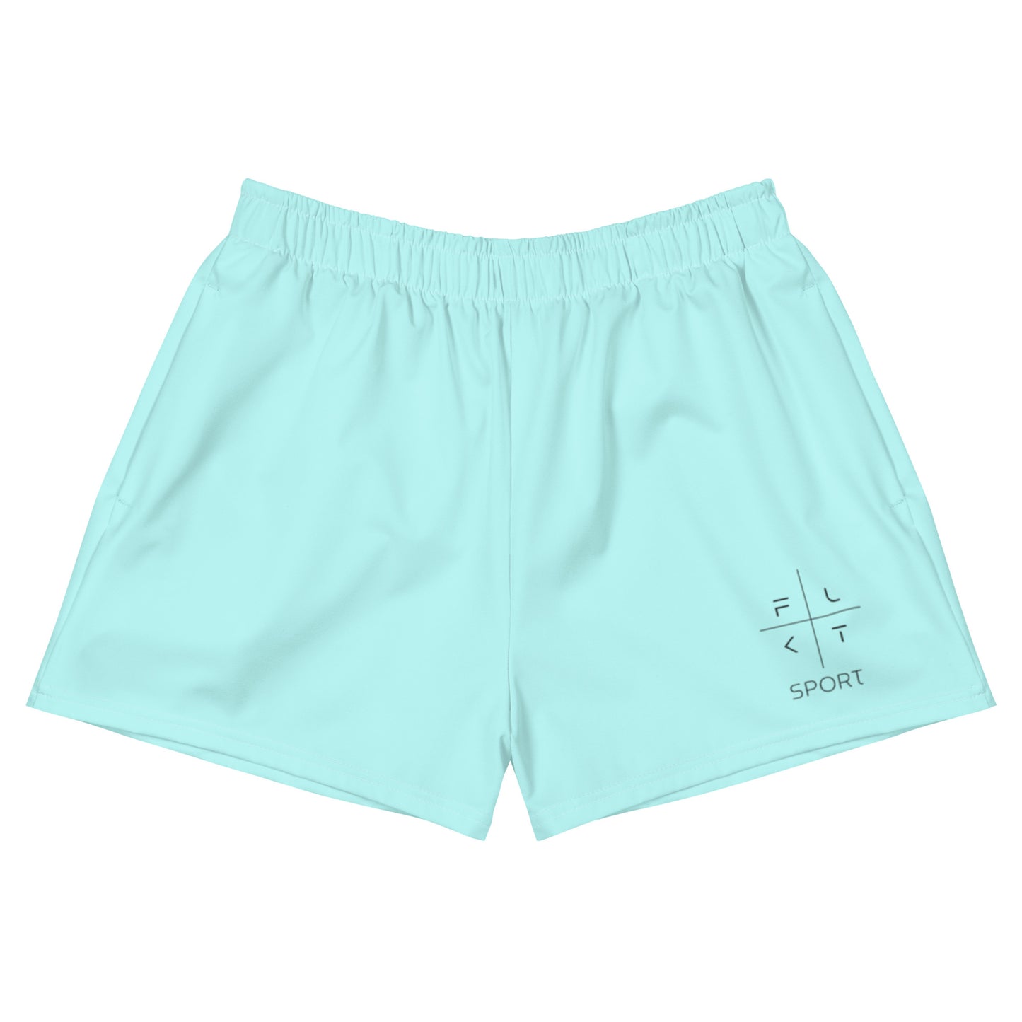 FLAKOUT Sport Crystal Lagoon Women’s Recycled Athletic Shorts - FLAKOUT