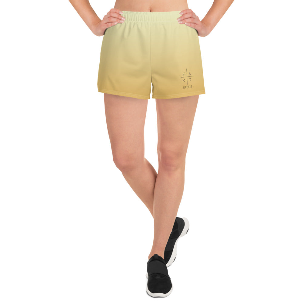 Amber Fields FLAKOUT Sport Women’s Recycled Athletic Shorts - FLAKOUT