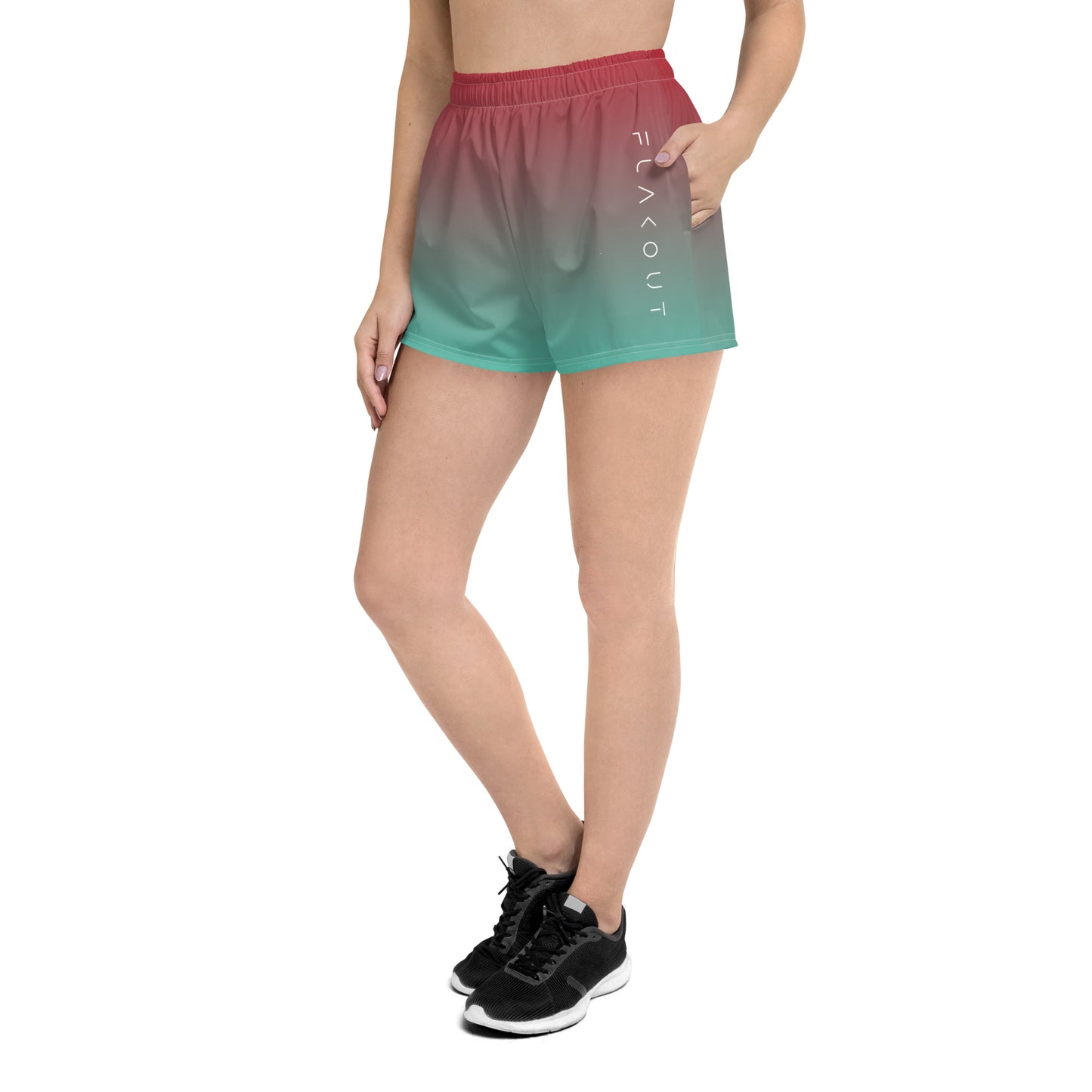 Crimson Reef Women’s Recycled Shorts - FLAKOUT