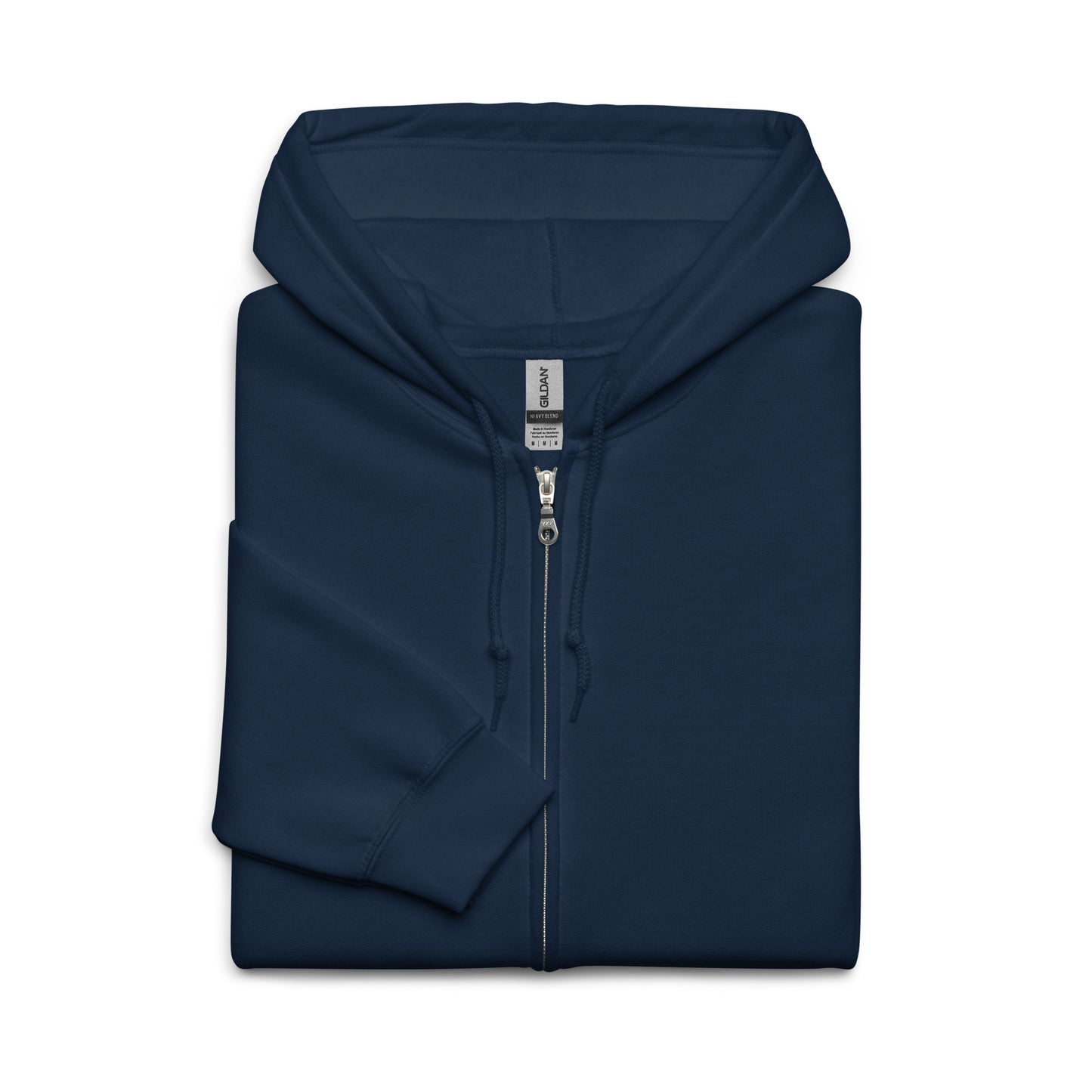 Streetwise Urbanity Heavy Harmony Fusion Zip Hoodie - Navy - FLAKOUT