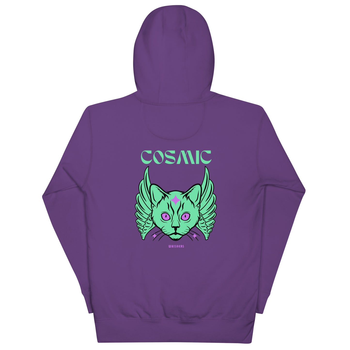 Cosmic Whiskers Unisex Hoodie - FLAKOUT