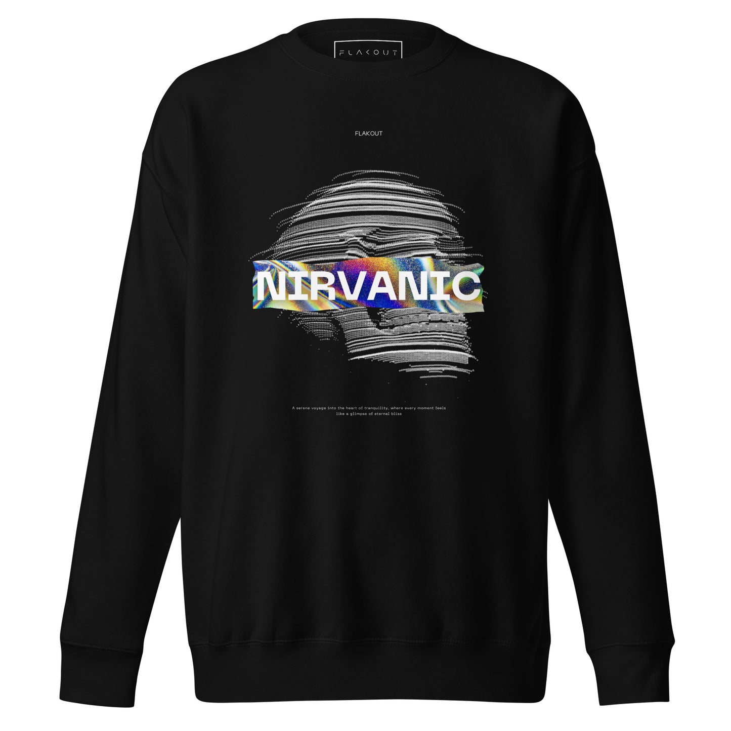 Nirvanic Unisex Fleece Sweatshirt - FLAKOUT