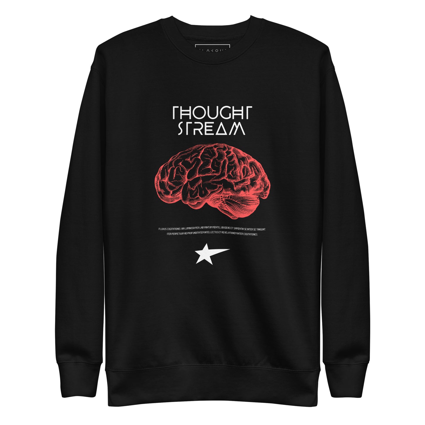 Thought Stream Unisex Fleece Sweatshirt - FLAKOUT