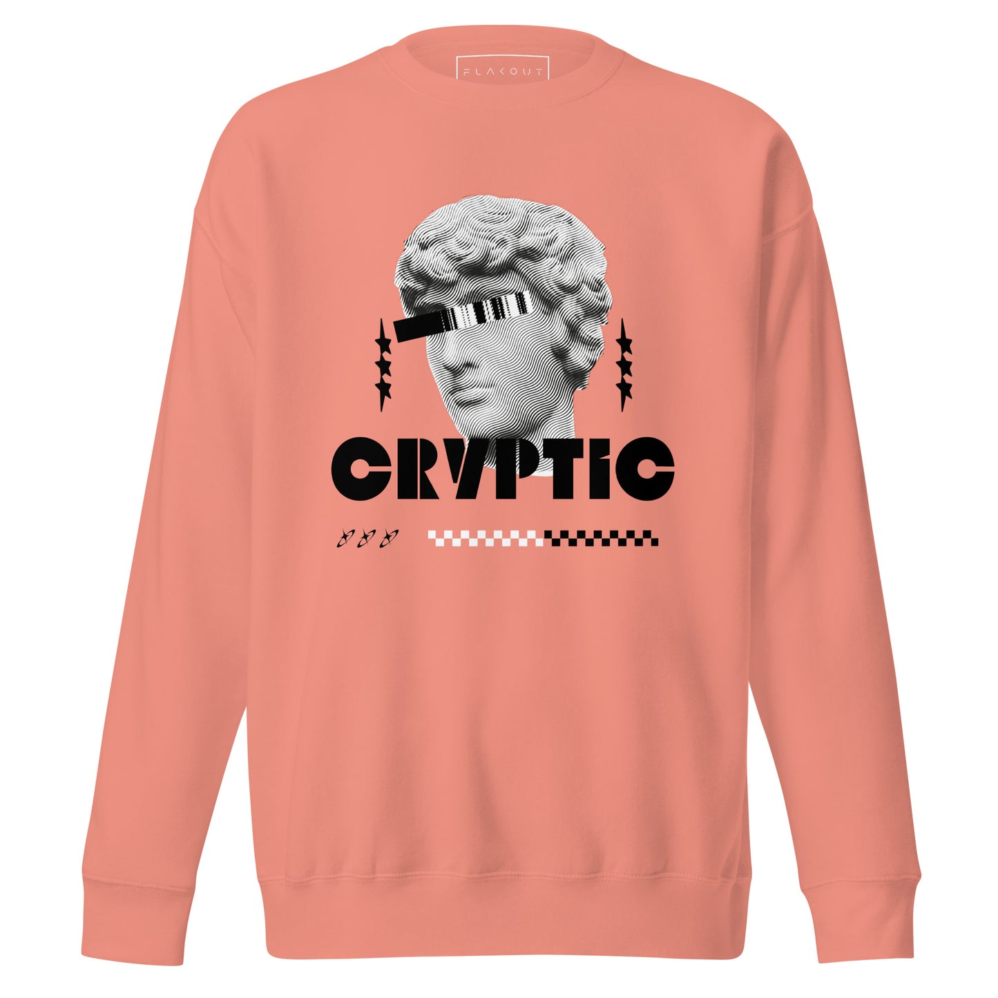 Cryptic Unisex Fleece Sweatshirt - FLAKOUT