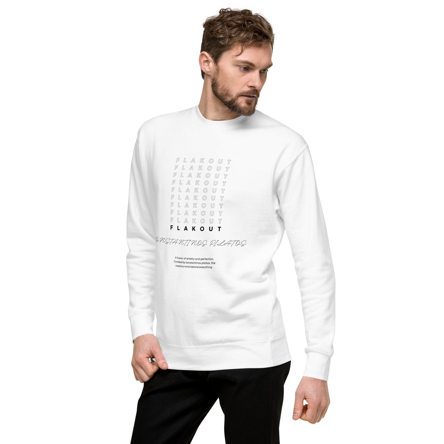 Konstantinos Pilatos Signature Official Unisex Fleece Sweatshirt - FLAKOUT