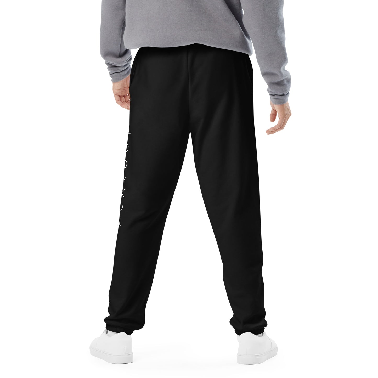 Plain Comfort Sweatpants Logo On Left Leg - FLAKOUT