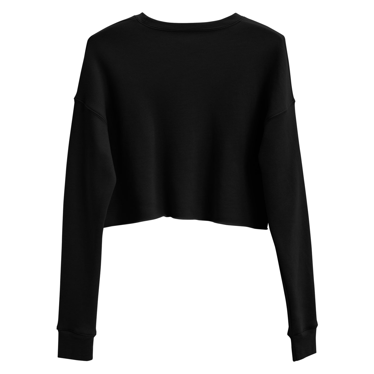 Gorgeous Opullent Allure Women's Crop Sweatshirt - Black - FLAKOUT