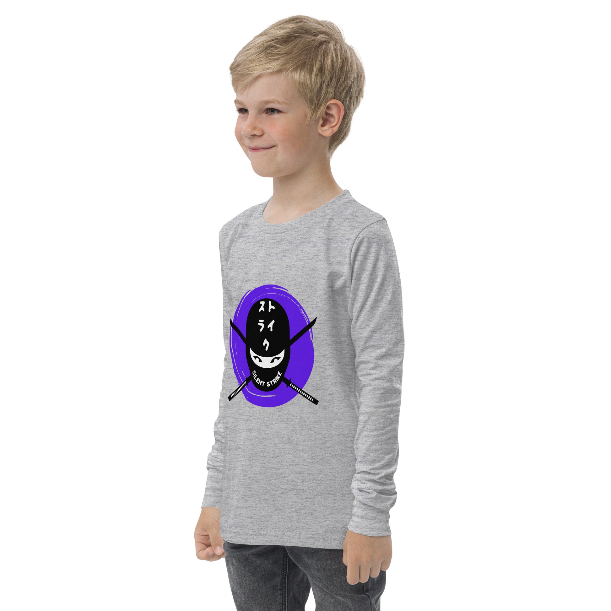 Silent Strike Unisex Kid's Long Sleeve Tee - FLAKOUT