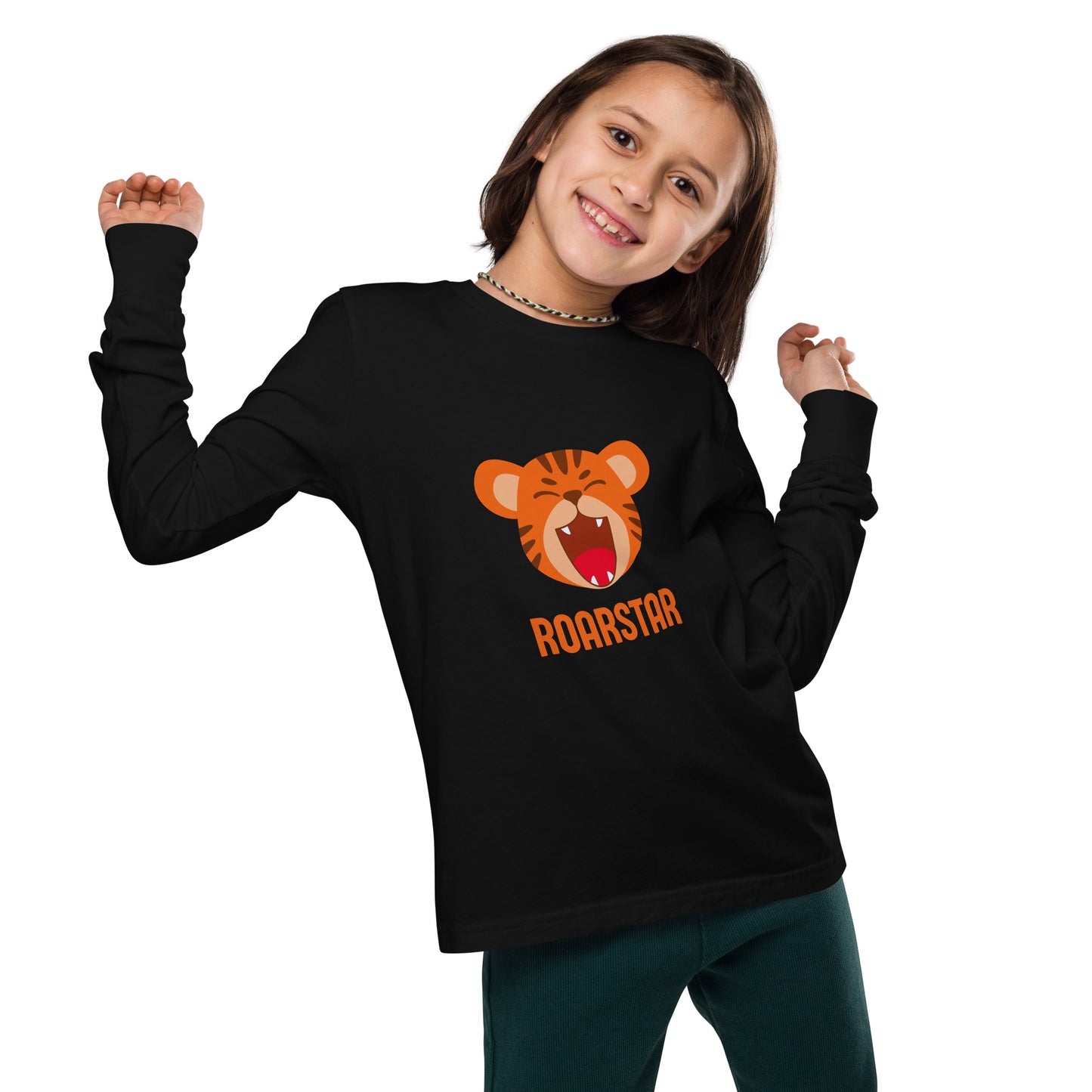 Roarstar Unisex Kid's Long Sleeve Tee - FLAKOUT