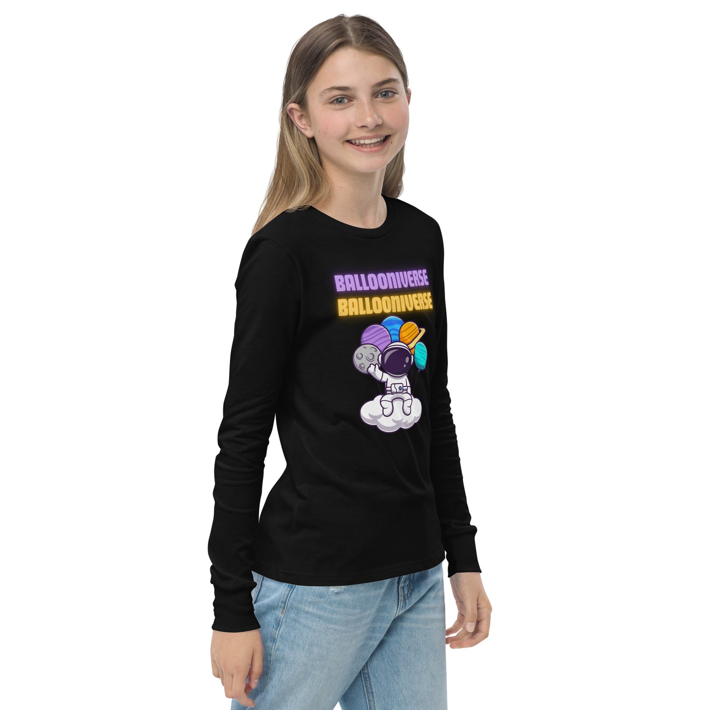 Ballooniverse Unisex Kid's Long Sleeve Tee - FLAKOUT