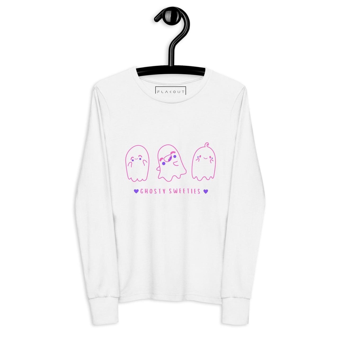 Ghosty Sweeties Girl's Long Sleeve Tee - FLAKOUT